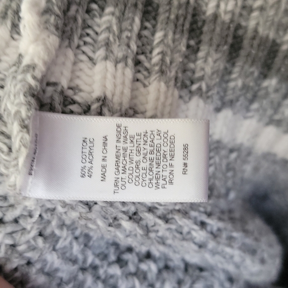 Express Y2K Preppy Collared Button Front Chunky Grandpa Knit Cardigan Large - Picture 6 of 7